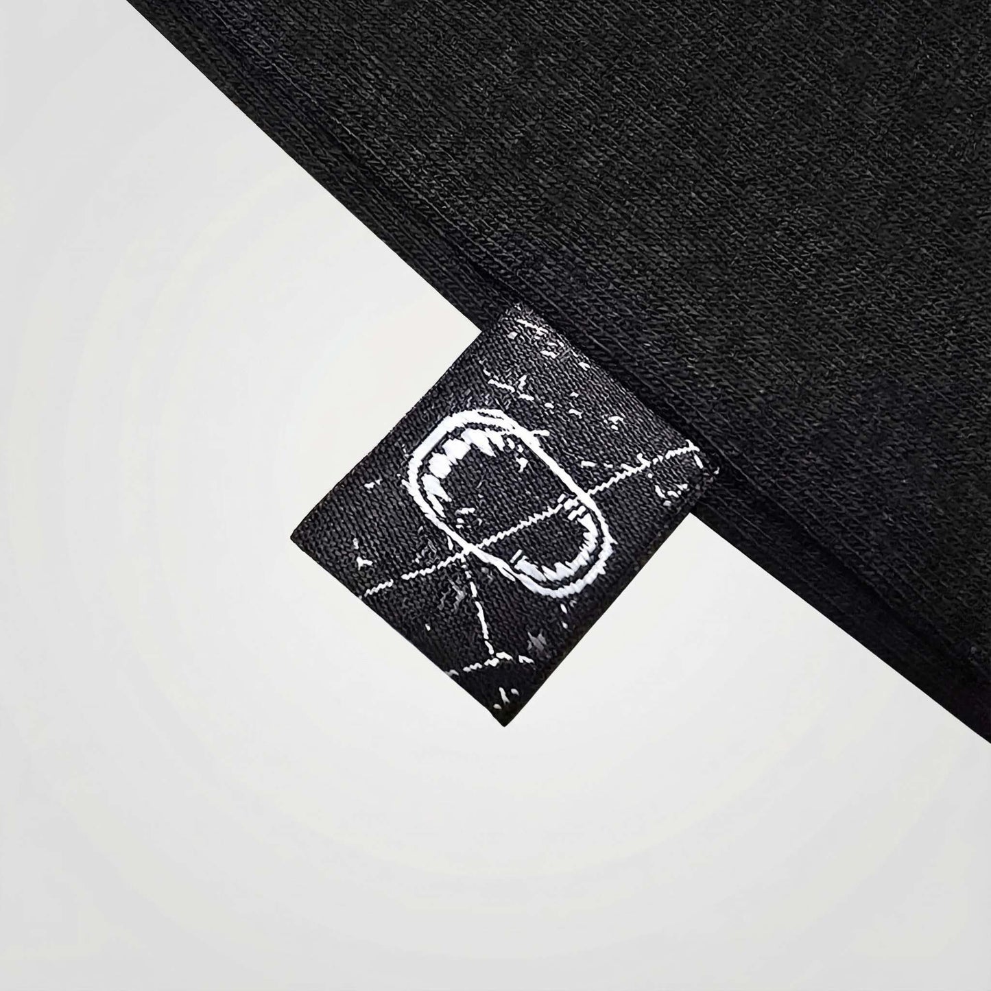 Czarna Koszulka Oversize z Nadrukiem „206 BONES 1 END”