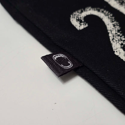 Czarna torba na zakupy „206 BONES 1 END”