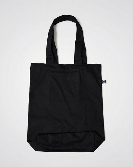 Black Oversize T-Shirt + Tote Bag "LIFE IS OUR HOST" Bundle