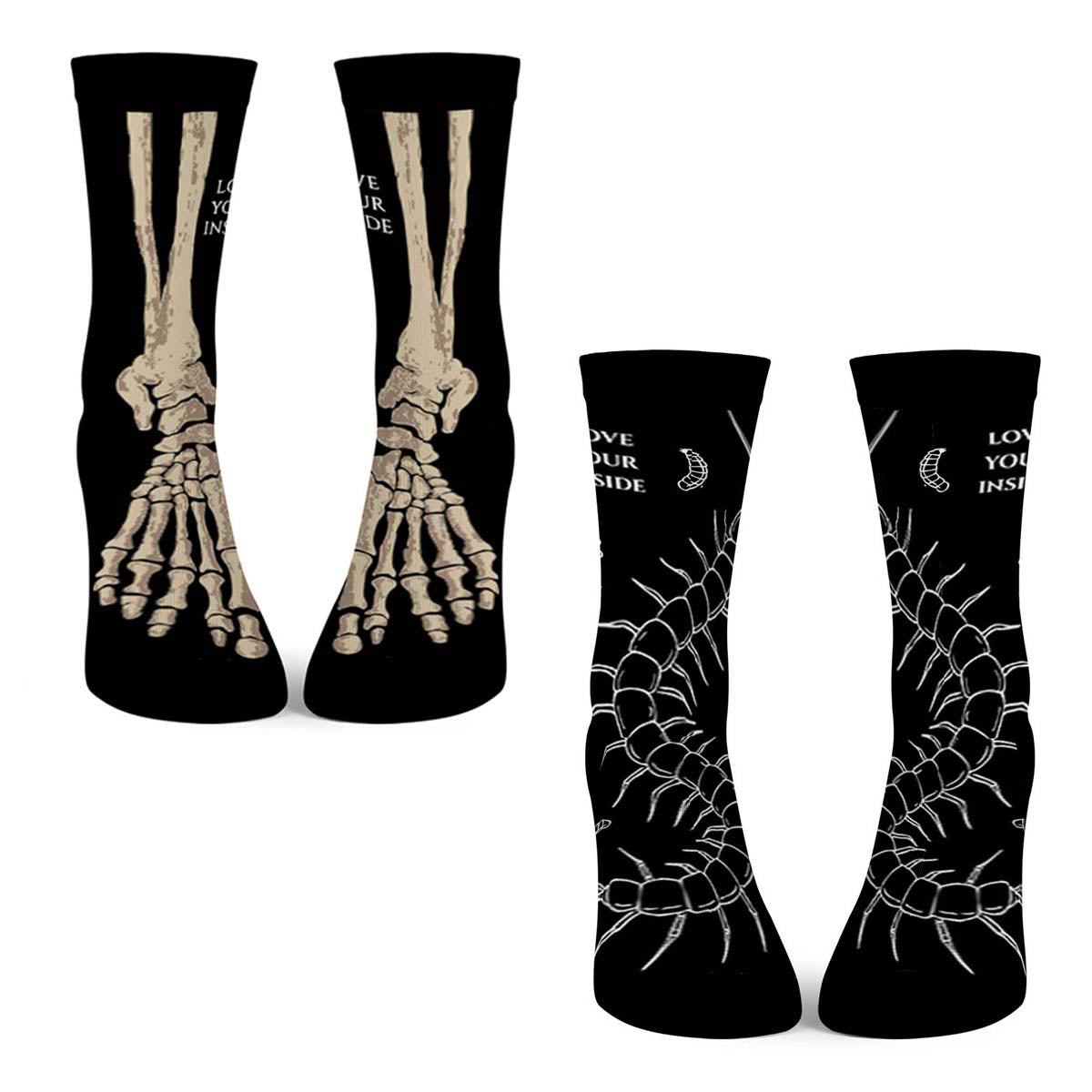 Zestaw Skarpet "Kości" + "Wij" - Love Your Inside